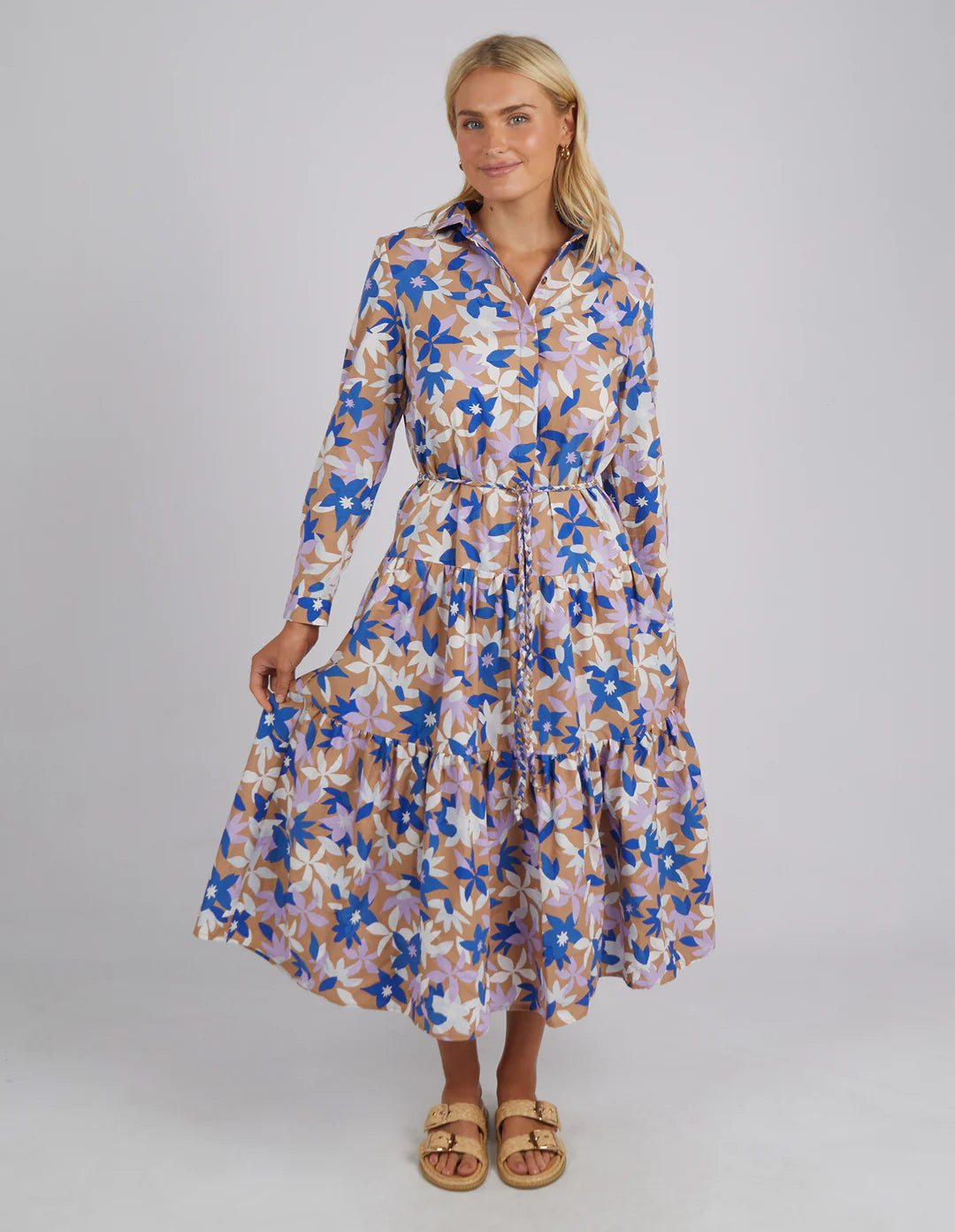 ELM Marguerite Shirt Dress - Floral Print