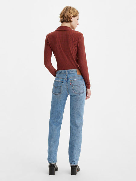LEVI'S Women's Middy Straight Jeans - Good Grades