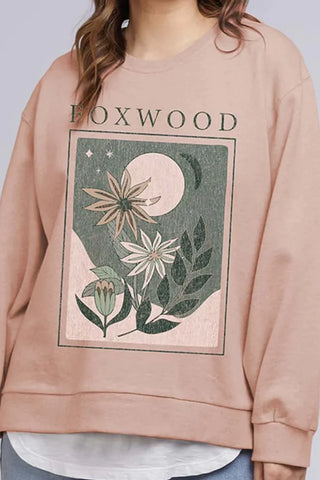 FOXWOOD Flora Crew - Washed Pink