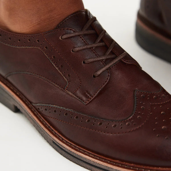 ROLLIE Brogue Rise Vintage Mocha - Brown