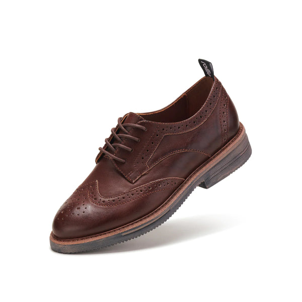 ROLLIE Brogue Rise Vintage Mocha - Brown