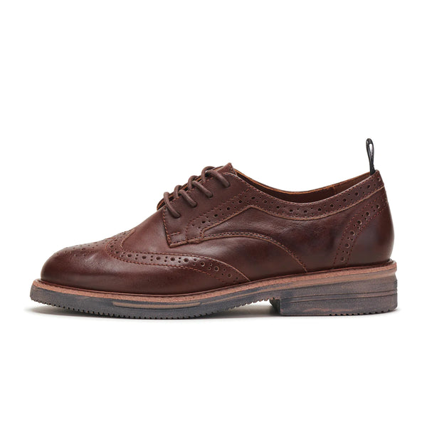 ROLLIE Brogue Rise Vintage Mocha - Brown