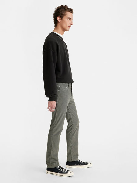 LEVI'S Men's 511 Slim Jeans - Pewter Stretch 14 Wale Corduroy