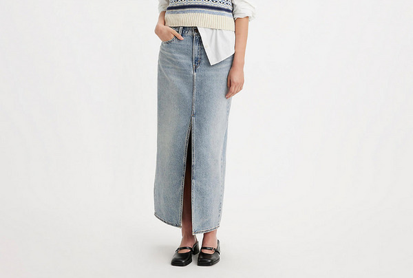 LEVI'S Women's Ankle Column Skirt