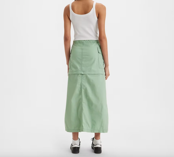 LEVI'S Convertible Cargo Skirt Granite - Green