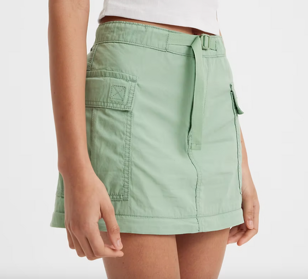 LEVI'S Convertible Cargo Skirt Granite - Green