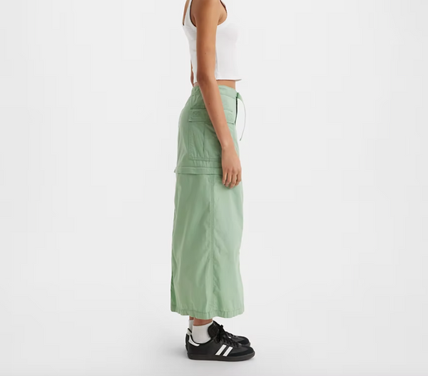 LEVI'S Convertible Cargo Skirt Granite - Green