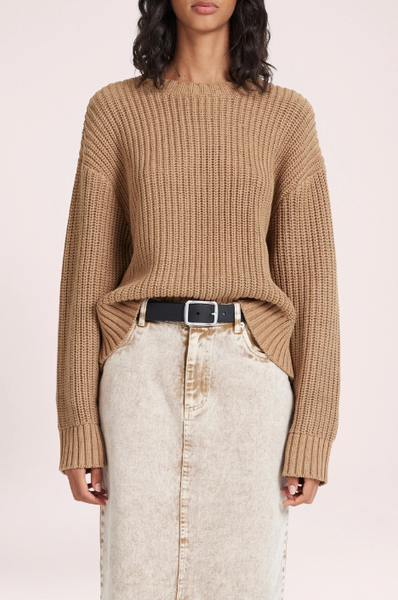 NUDE LUCY Shiloh Knit - Tan