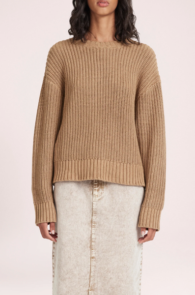 NUDE LUCY Shiloh Knit - Tan