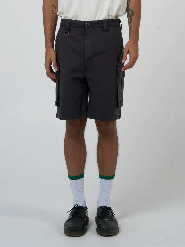 THRILLS Century Slacker Cargo Short - Black