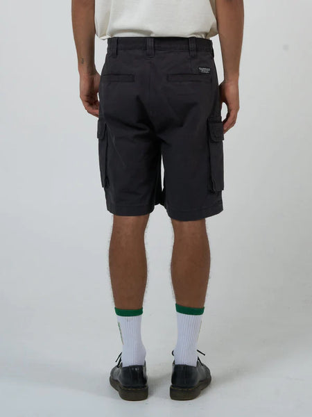 THRILLS Century Slacker Cargo Short - Black