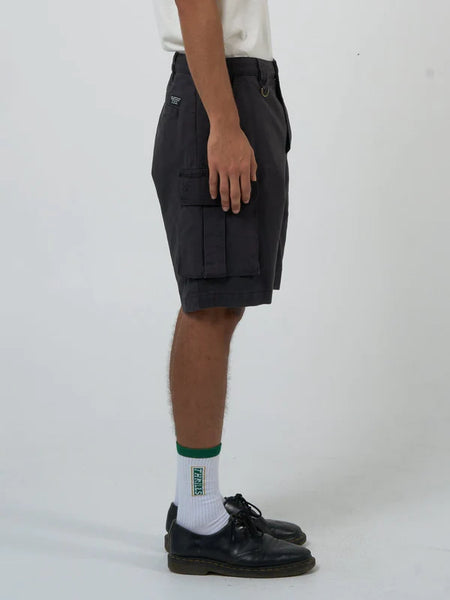 THRILLS Century Slacker Cargo Short - Black