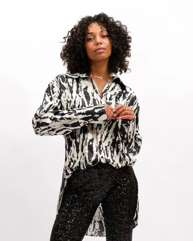 WE ARE THE OTHERS Tarra Shirt - Zebra