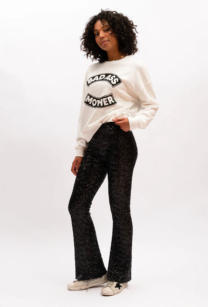 WE ARE THE OTHERS Gloria Sequin Pant - Black