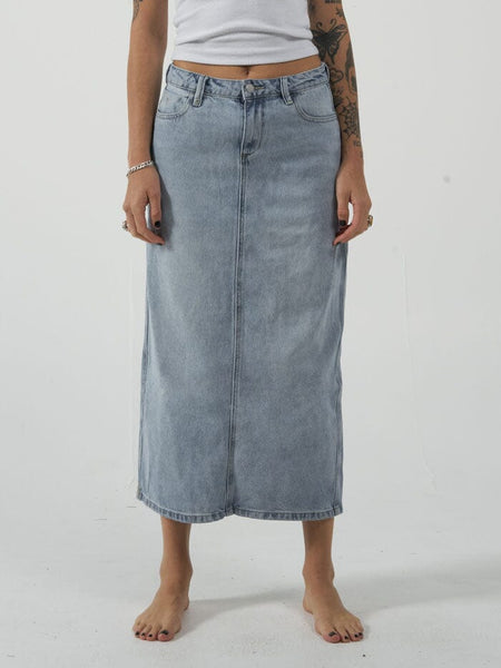 THRILLS Frankie Skirt - Ash Blue