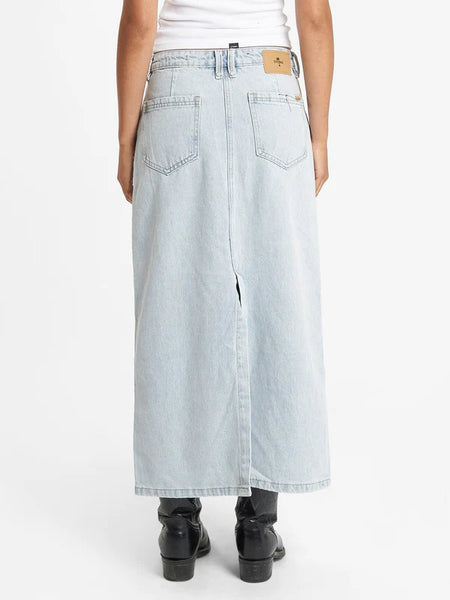 THRILLS Frankie Skirt - Faded Dust Blue