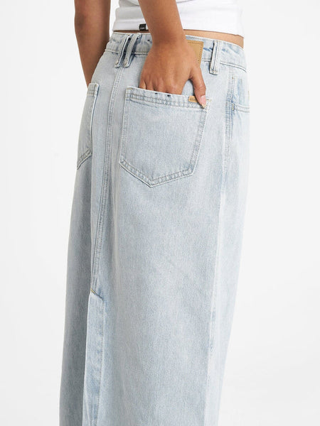THRILLS Frankie Skirt - Faded Dust Blue