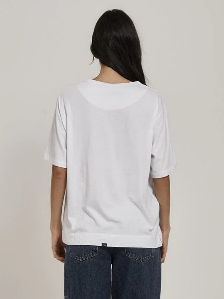 THRILLS Prefix Box Fit Tee - White