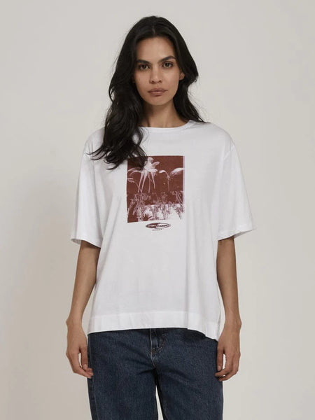 THRILLS Prefix Box Fit Tee - White