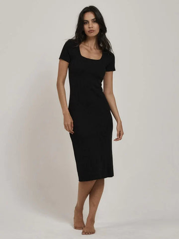 THRILLS Nisha Knit Dress - Black