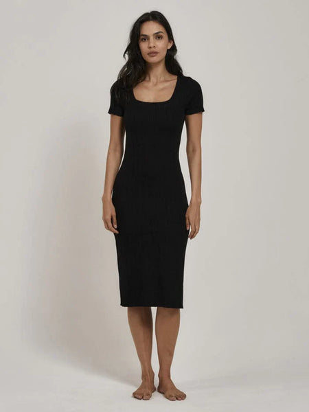THRILLS Nisha Knit Dress - Black