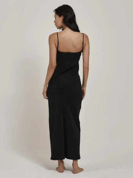 THRILLS Naomi Slip Dress - Antique Black