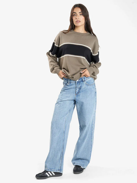 THRILLS Emblem Slouch Knit - Canteen