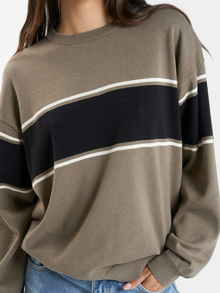 THRILLS Emblem Slouch Knit - Canteen