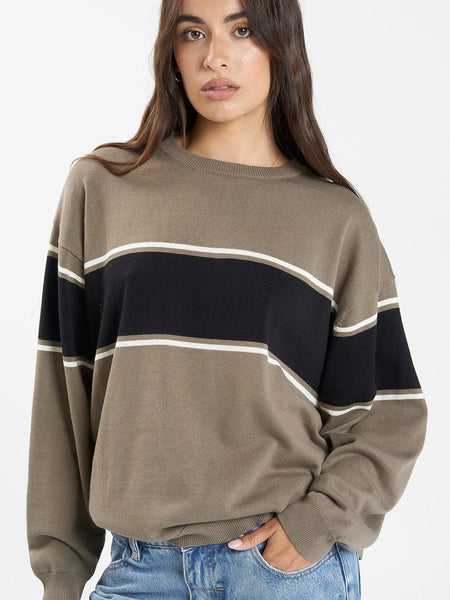 THRILLS Emblem Slouch Knit - Canteen