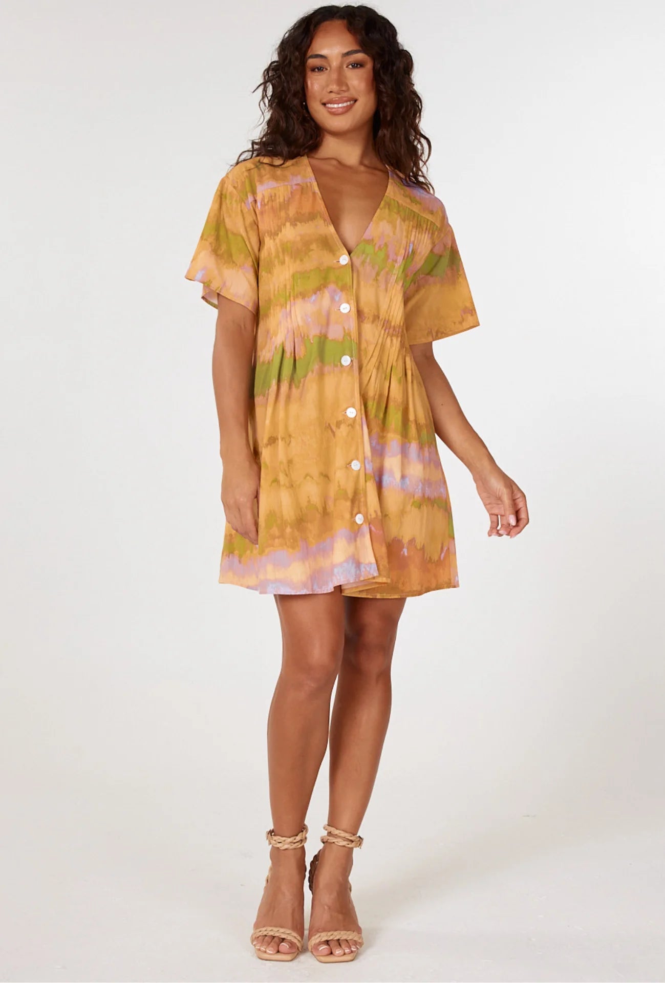 GIRL AND THE SUN Asha Mini Dress