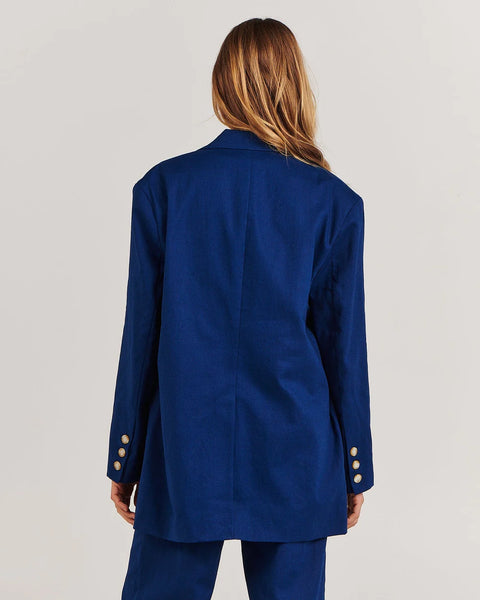 CHARLIE HOLIDAY Addison Blazer - Navy