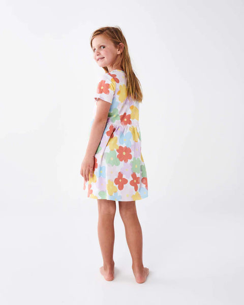 KIP & CO Paper Daisy Organic Cotton Everyday Dress
