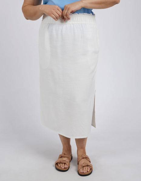 ELM Clem Midi Skirt  - Toasted Coconut