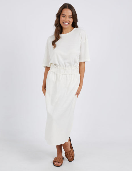 ELM Clem Midi Skirt  - Toasted Coconut