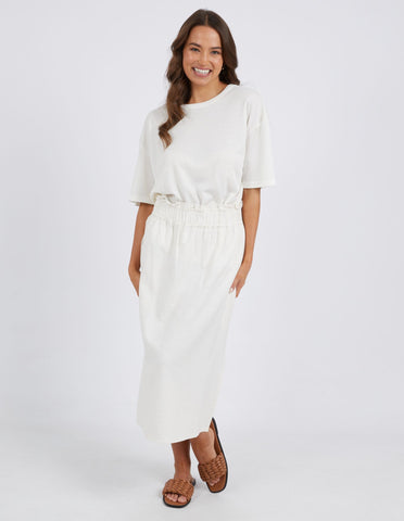 ELM Clem Midi Skirt  - Toasted Coconut