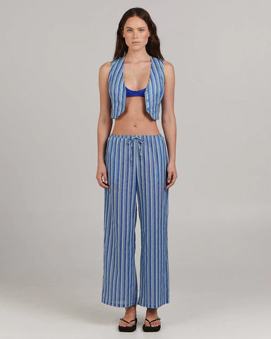 CHARLIE HOLIDAY Emma Pant - Sea Stripe