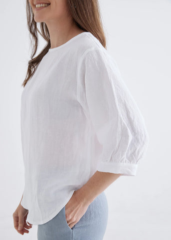 DEVINA LOUISE Laura Top - White