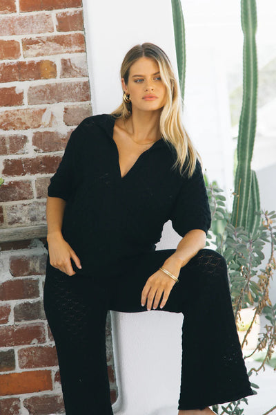 CHARLIE HOLIDAY Piper Shirt - Black