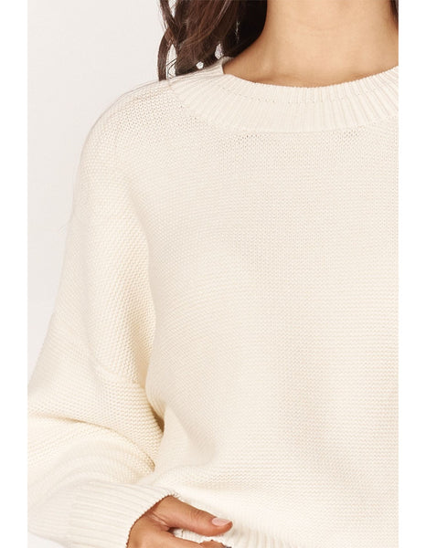 GIRL AND THE SUN Demi Knit - Ivory