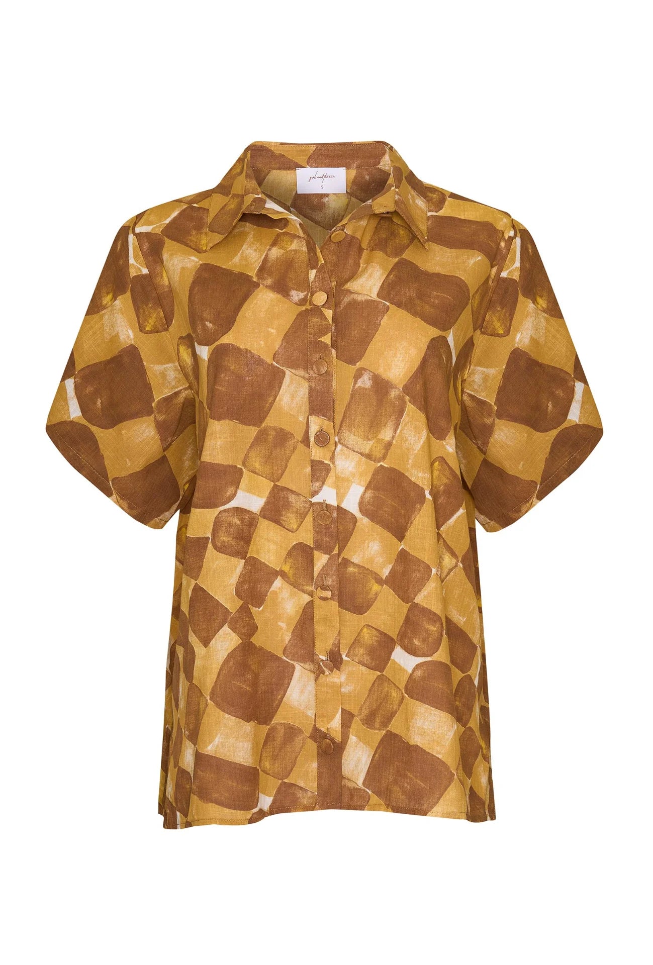 GIRL AND THE SUN Pablo Top - Nomad Print