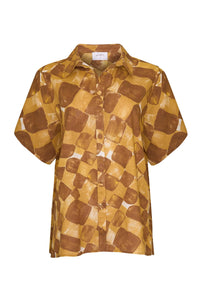 GIRL AND THE SUN Pablo Top - Nomad Print
