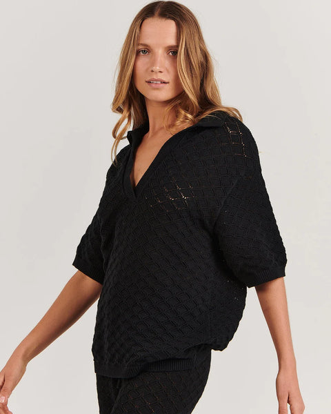 CHARLIE HOLIDAY Piper Shirt - Black