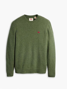 LEVI'S Men's Original Housemark Sweater - Olive Heather
