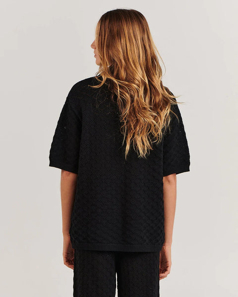 CHARLIE HOLIDAY Piper Shirt - Black