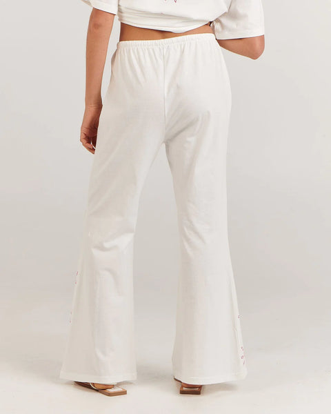 CHARLIE HOLIDAY Swirl Sun Pant - Pink White