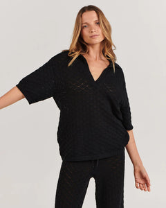 CHARLIE HOLIDAY Piper Shirt - Black