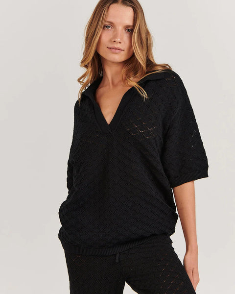 CHARLIE HOLIDAY Piper Shirt - Black