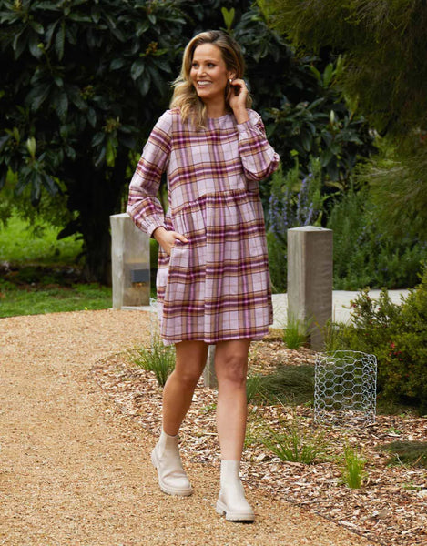 ELM Harriet Check Dress