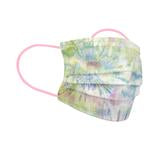 SHIELD UP STUDIO Disposable Face Mask - 60s - Tie Dye Rainbow - 5 Pack