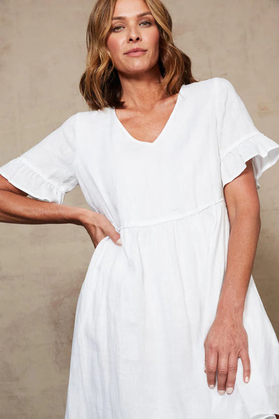 EB & IVE Te Amo Dress - Salt